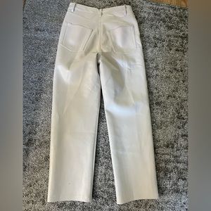 Aritzia High waisted vegan leather pants